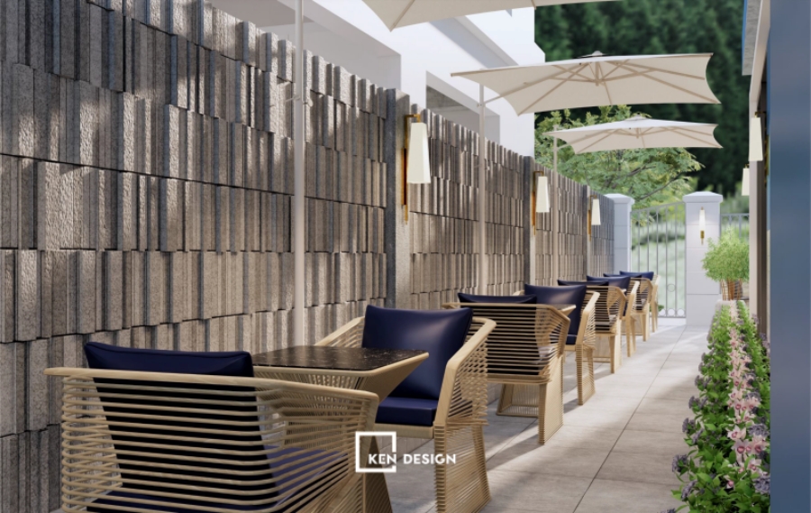 Thiết kế TAX cafe tại Ocean Park